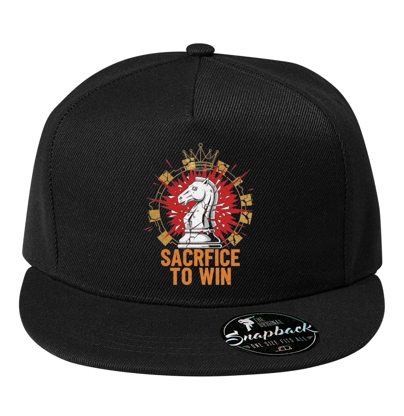 Snapback Šachová Obeť Jazdca Cesta K Víťazstvu A Korune