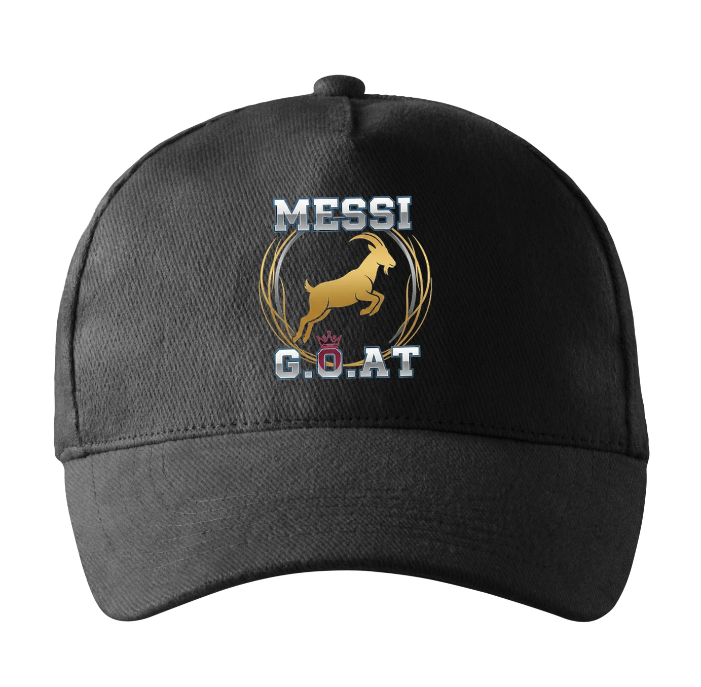 Šiltovka Messi Zlatý Goat Kráľovský Kozel Vo Vavríne