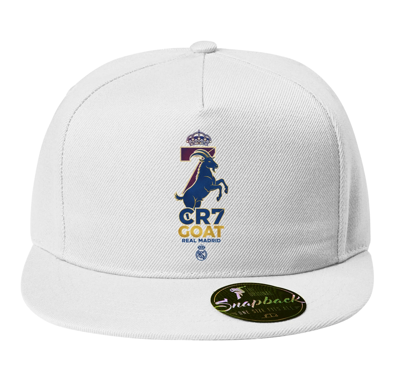 Snapback Kráľovský Cr7 Goat Symbol Víťazstvo Real Madrid