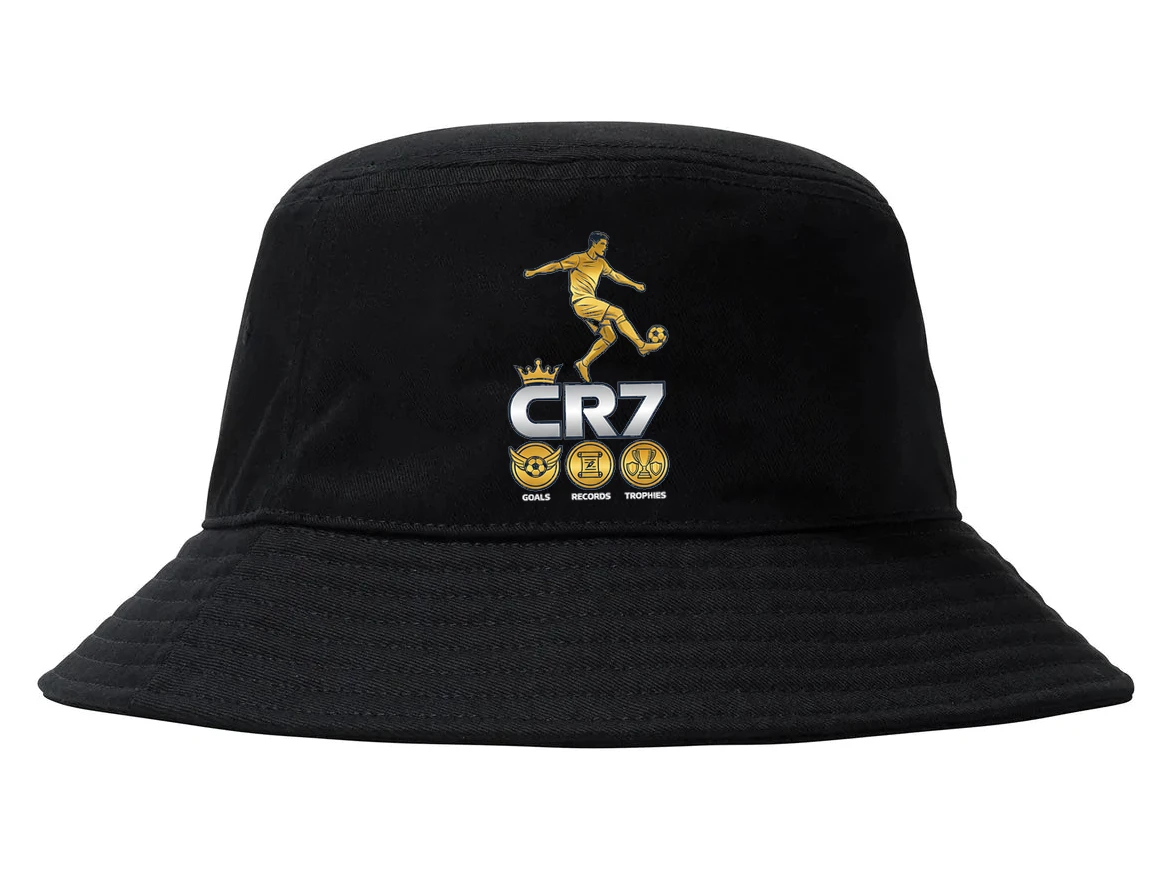 Klobúčik Cr7 Kráľ Gólov Rekordov A Trofejí Zlatá Ikona Futbalu