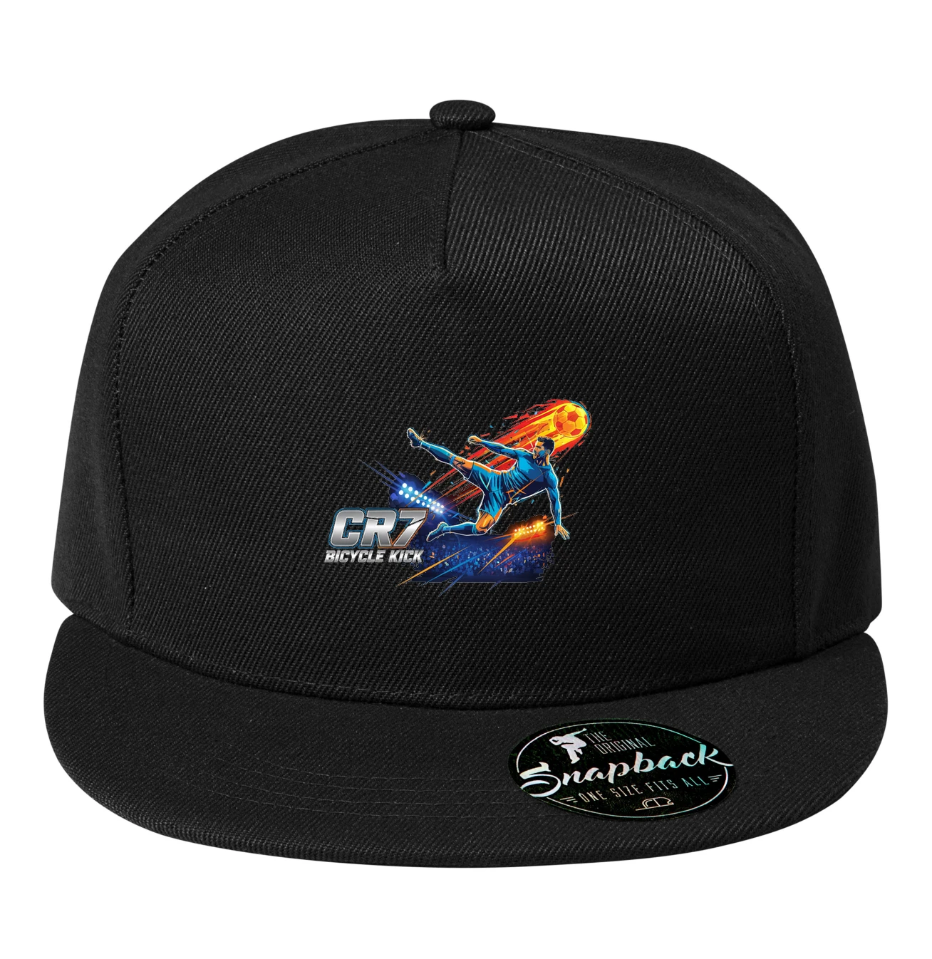 Snapback Cr7 Ohnivý Bicycle Kick Legendárna Vzdušný Gól A Sila