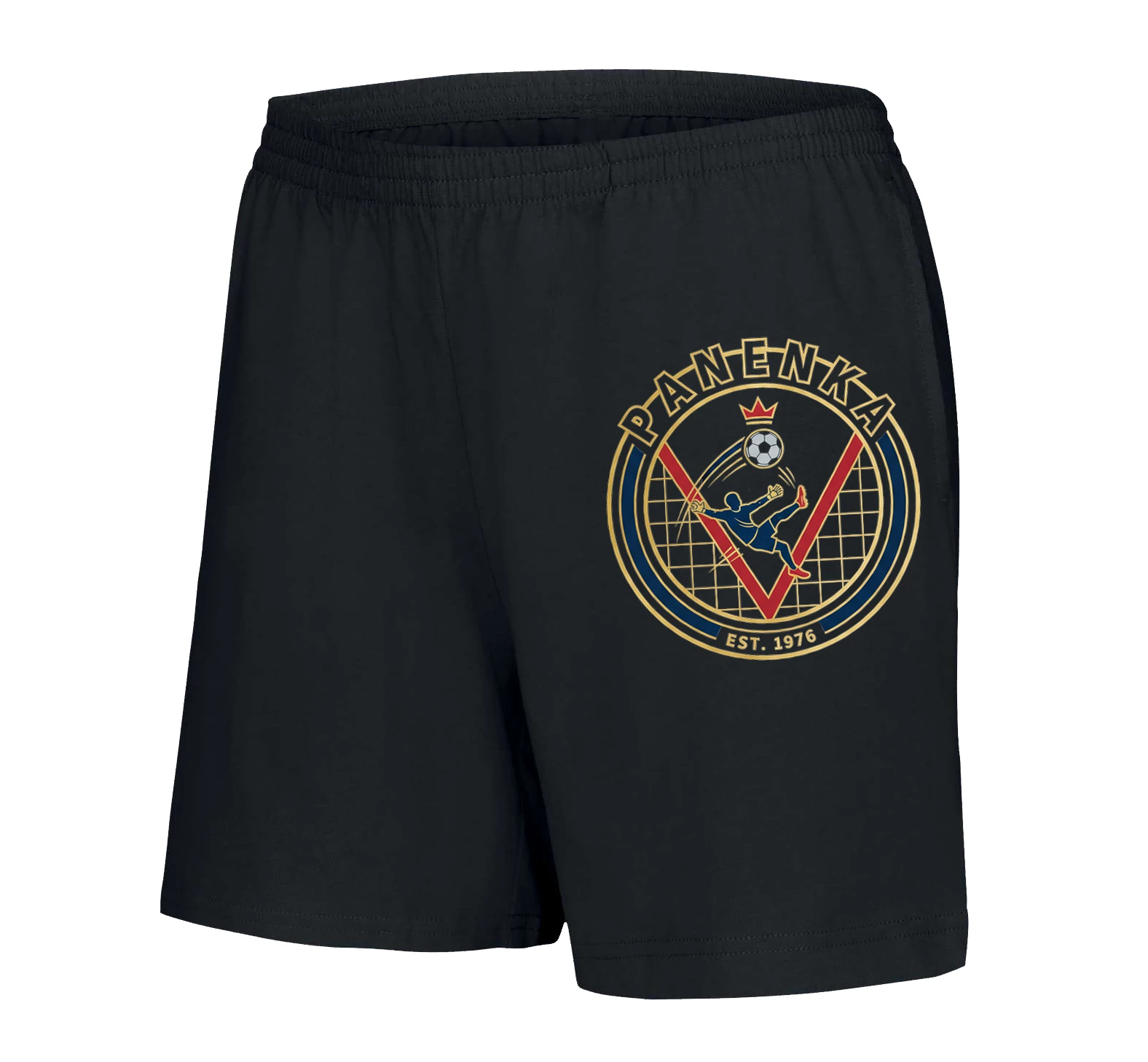 Dámske šortky Bábika Majstrovská Ikona Futbalový Štýl Kráľovský Gól A Brankárov Tanec