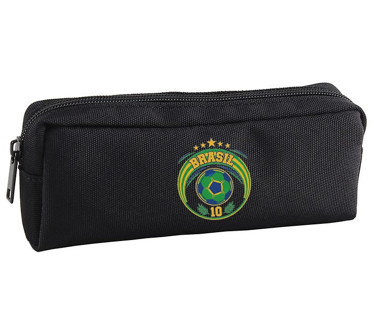 Školský peračník Brazília Futbalová Ikona Číslo 10 Zlaté Hviezdy A Vavríny