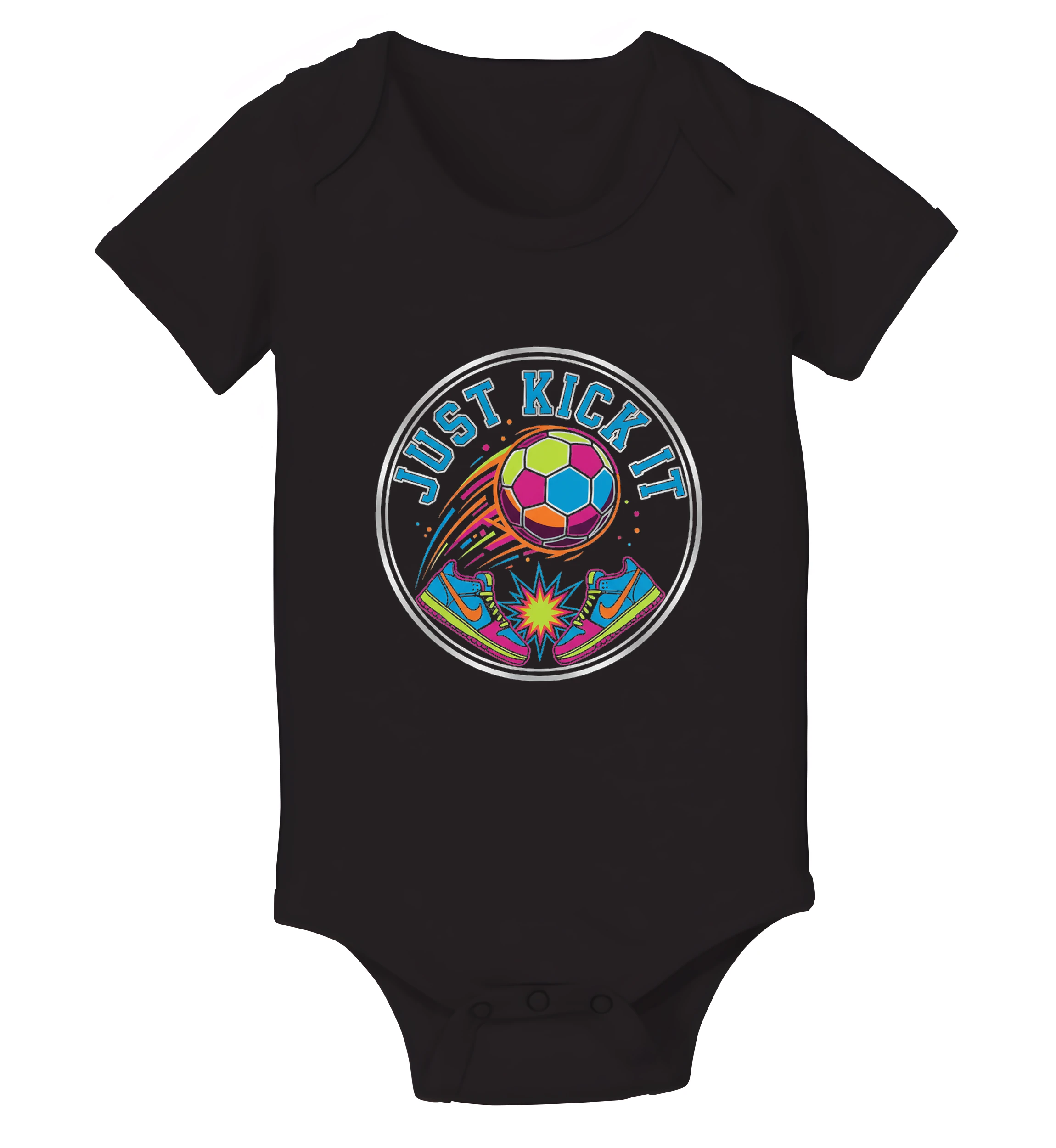 Detské body Neónová Explozívna Futbalová Energia Just Kick It