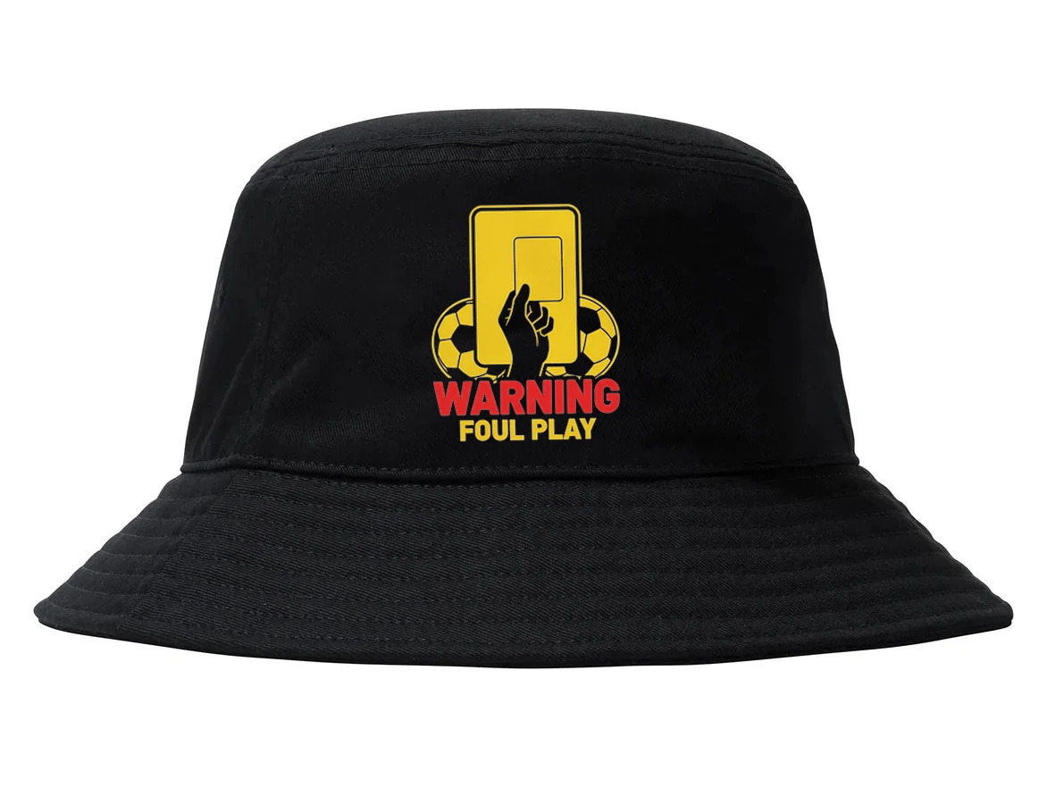 Klobúčik Žltá Karta Pre Futbal Varovanie Pred Fauly A Nešportovým Správaním