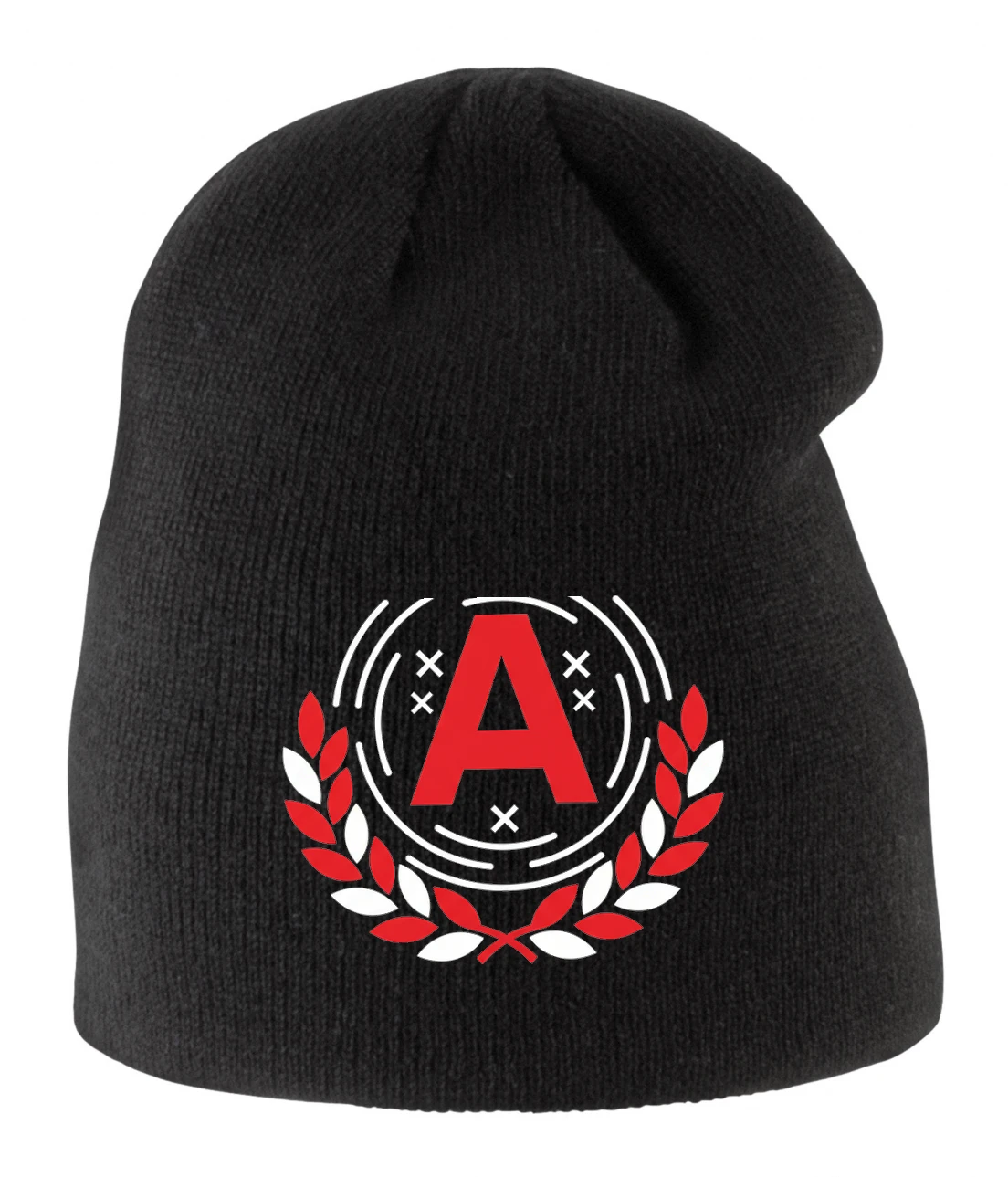 Detská zimná čiapka Červené A Symbol Vavrínu A Mestské Hrdosti Ajax Amsterdam