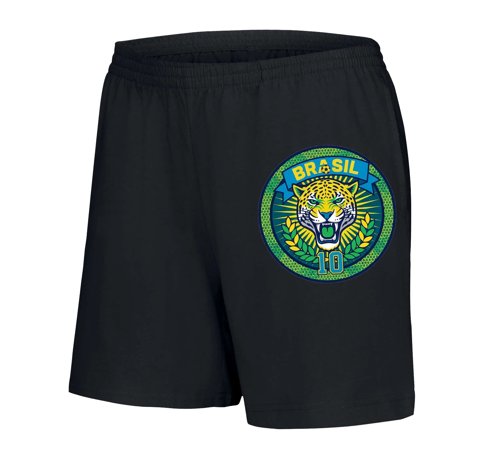 Dámske šortky Divoký Jaguár Brasil Sila Desiatky A Samba