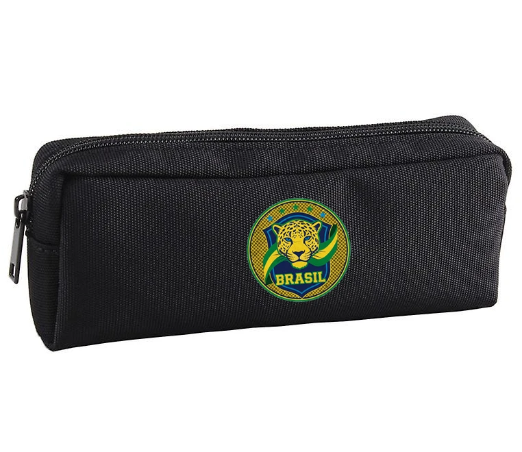 Školský peračník Jaguár Brazil Zlatá Samba Zelená Sila Futbalové Hrdosti