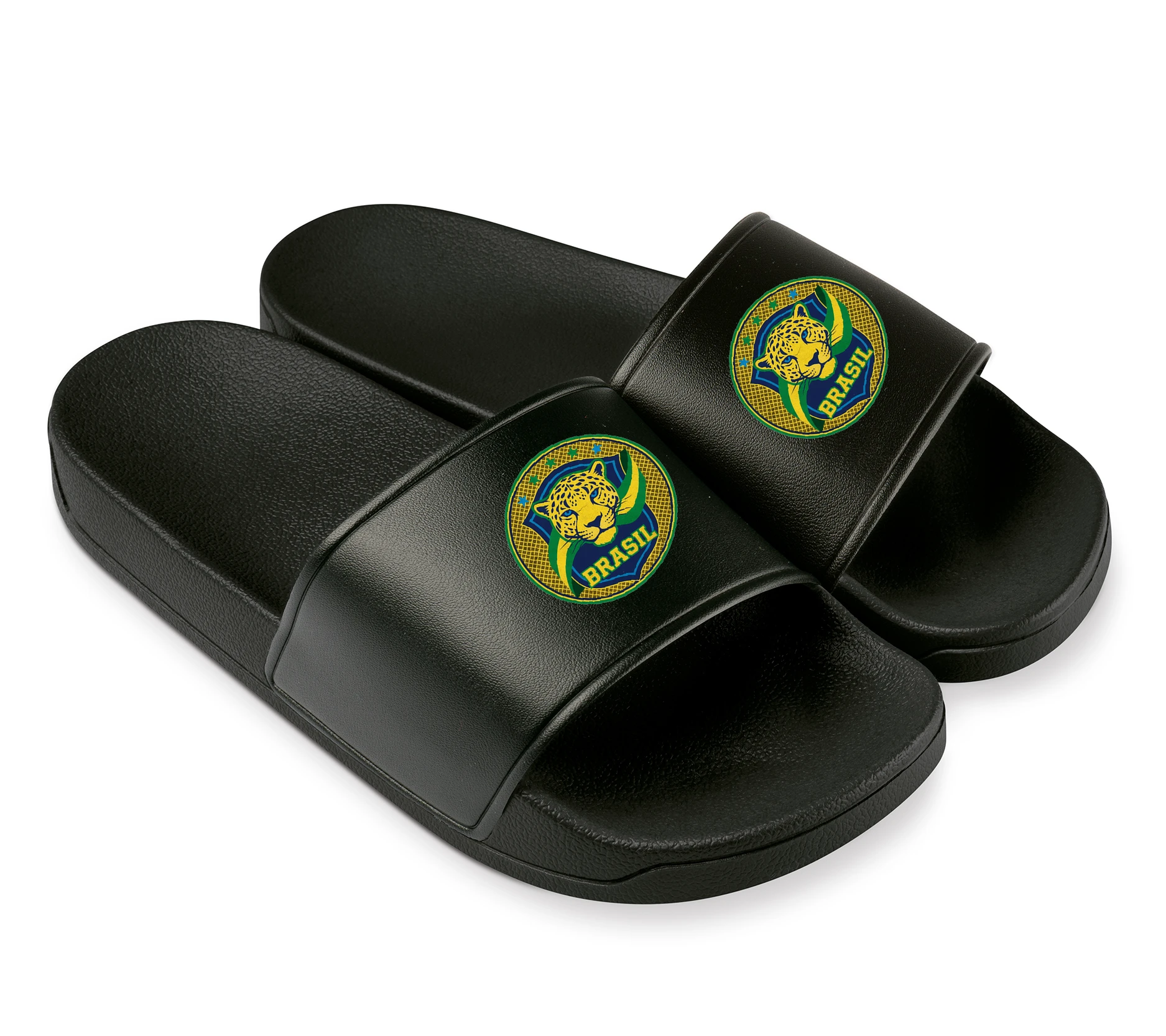 Šľapky Jaguár Brazil Zlatá Samba Zelená Sila Futbalové Hrdosti