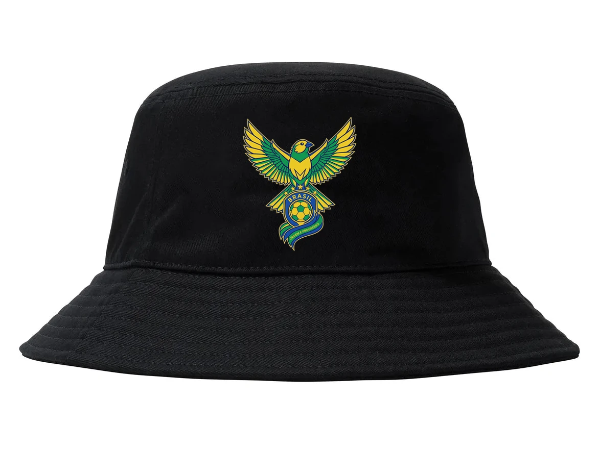 Klobúčik Vzlet Brasilskeho Sokola Zlatá Krídla Futbalový Štít A Hrdosť