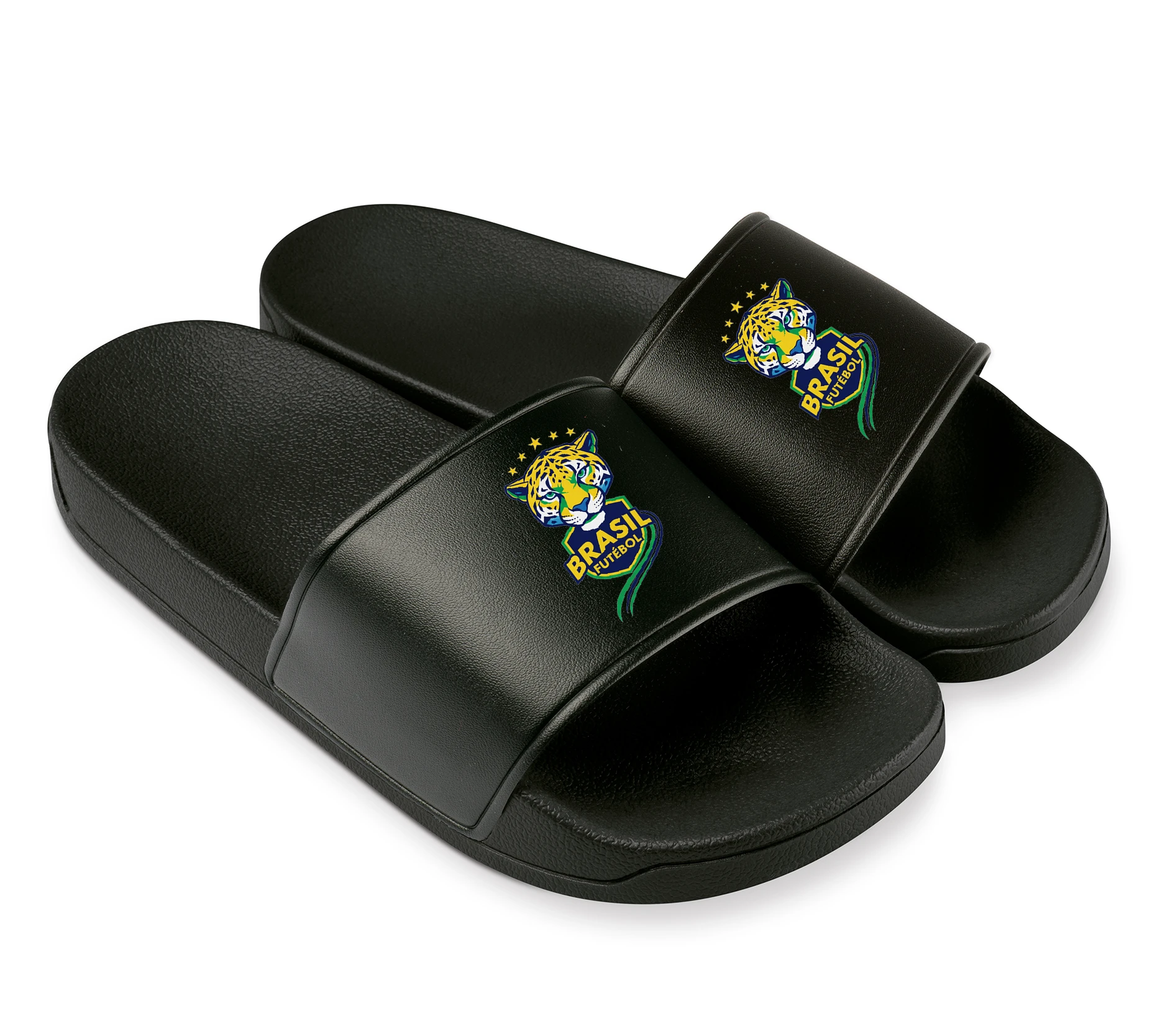 Šľapky Jaguár Brasil Futebol Tropická Sila Zlaté Hviezdy A Národný Štít