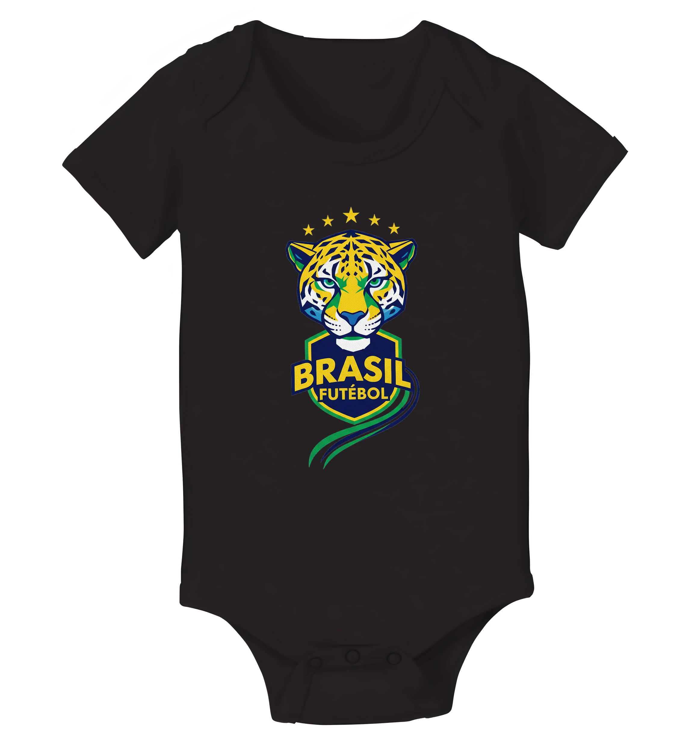 Detské body Jaguár Brasil Futebol Tropická Sila Zlaté Hviezdy A Národný Štít