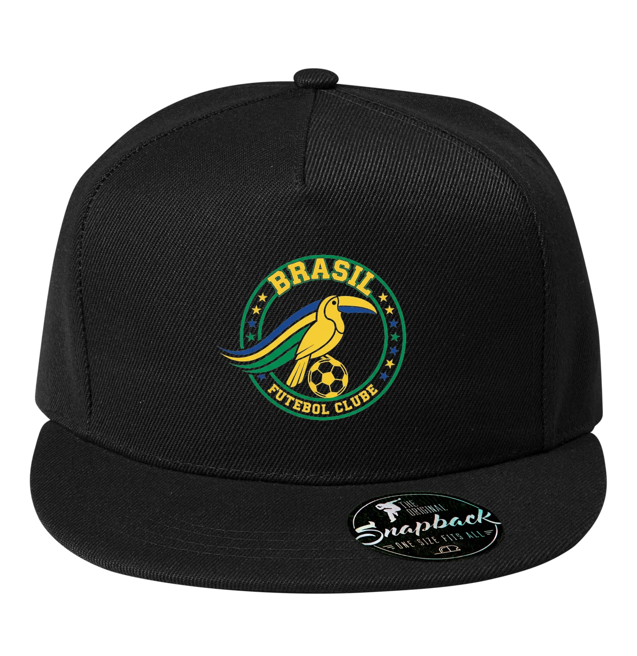 Snapback Tukan Brazílsky Futbalový Klub Energia Zelená Žltá Modrá