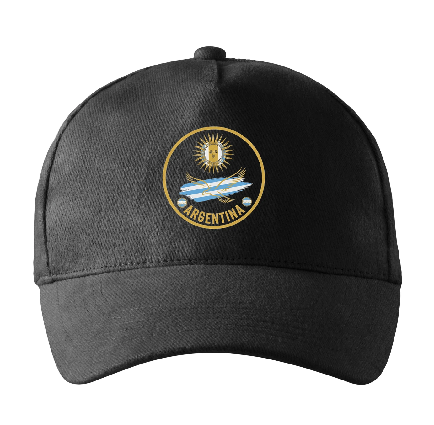 Šiltovka Argentína Zlaté Slnko A Vzlietajúce Orol Retro Futbalový Odznak