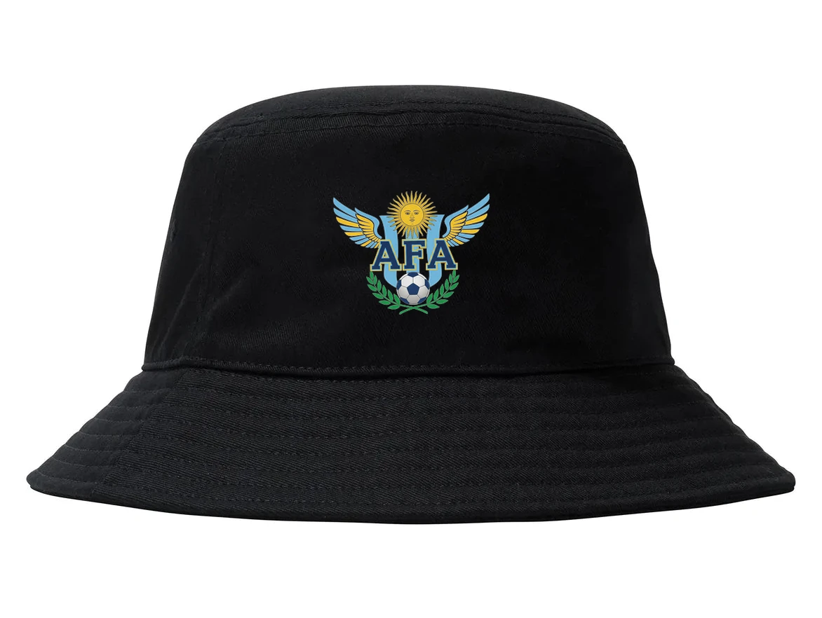 Klobúčik Afa Argentína Futbalový Emblém So Slnečným Motívom Krídlami A Vavrínovým Vencom
