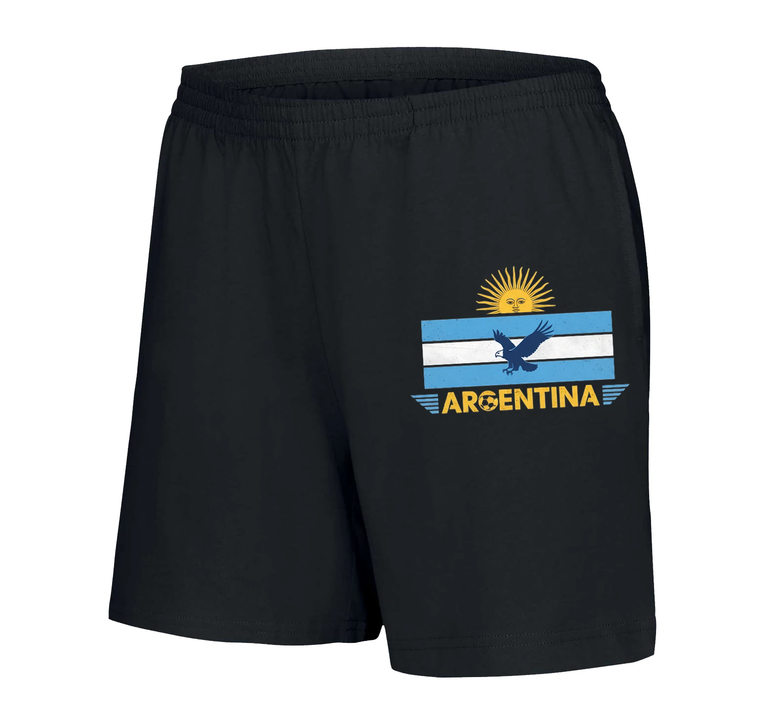 Dámske šortky Slnko Máje Argentína Futbalový Orol Retro Hrdosť A Vášeň