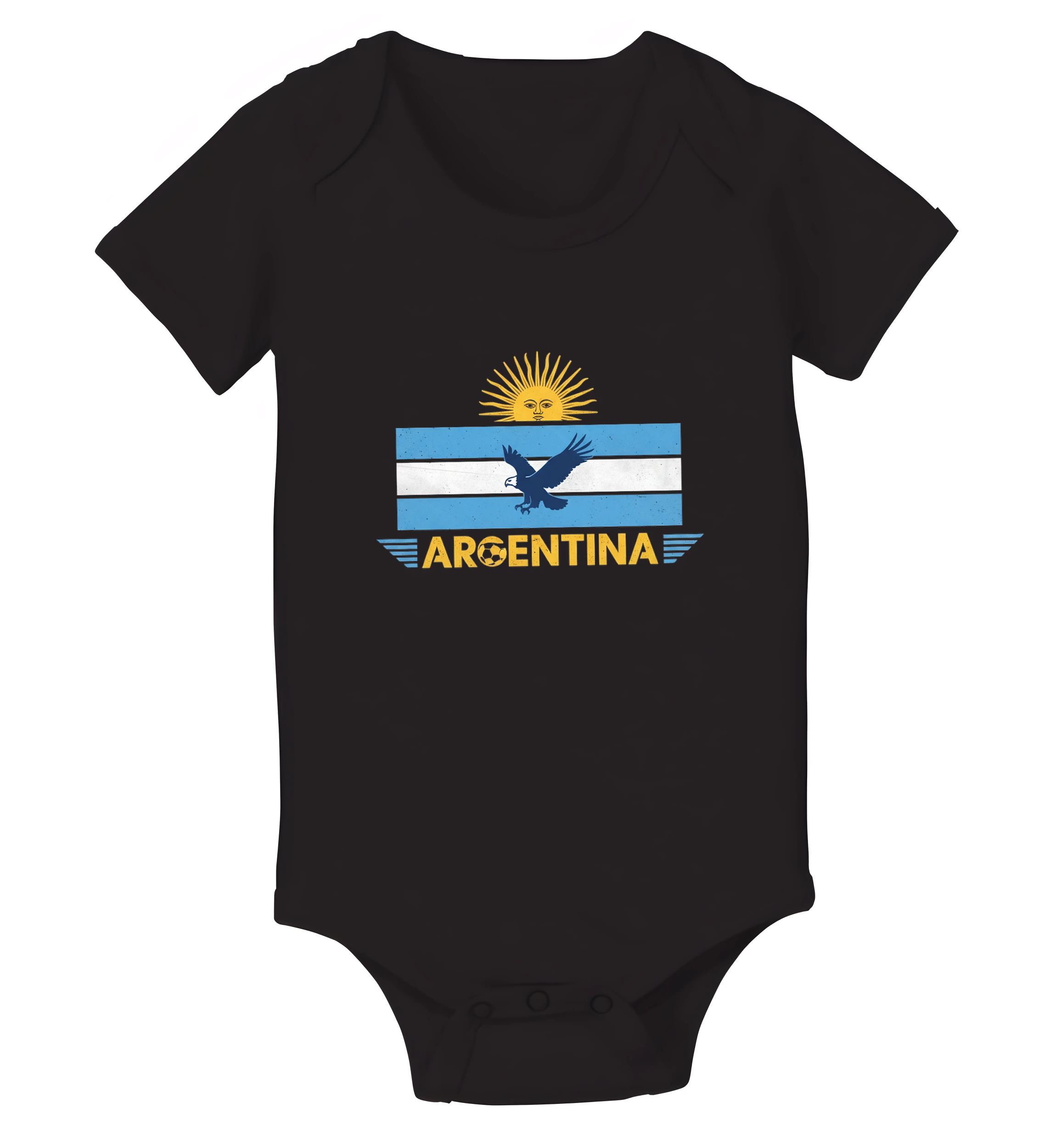 Detské body Slnko Máje Argentína Futbalový Orol Retro Hrdosť A Vášeň