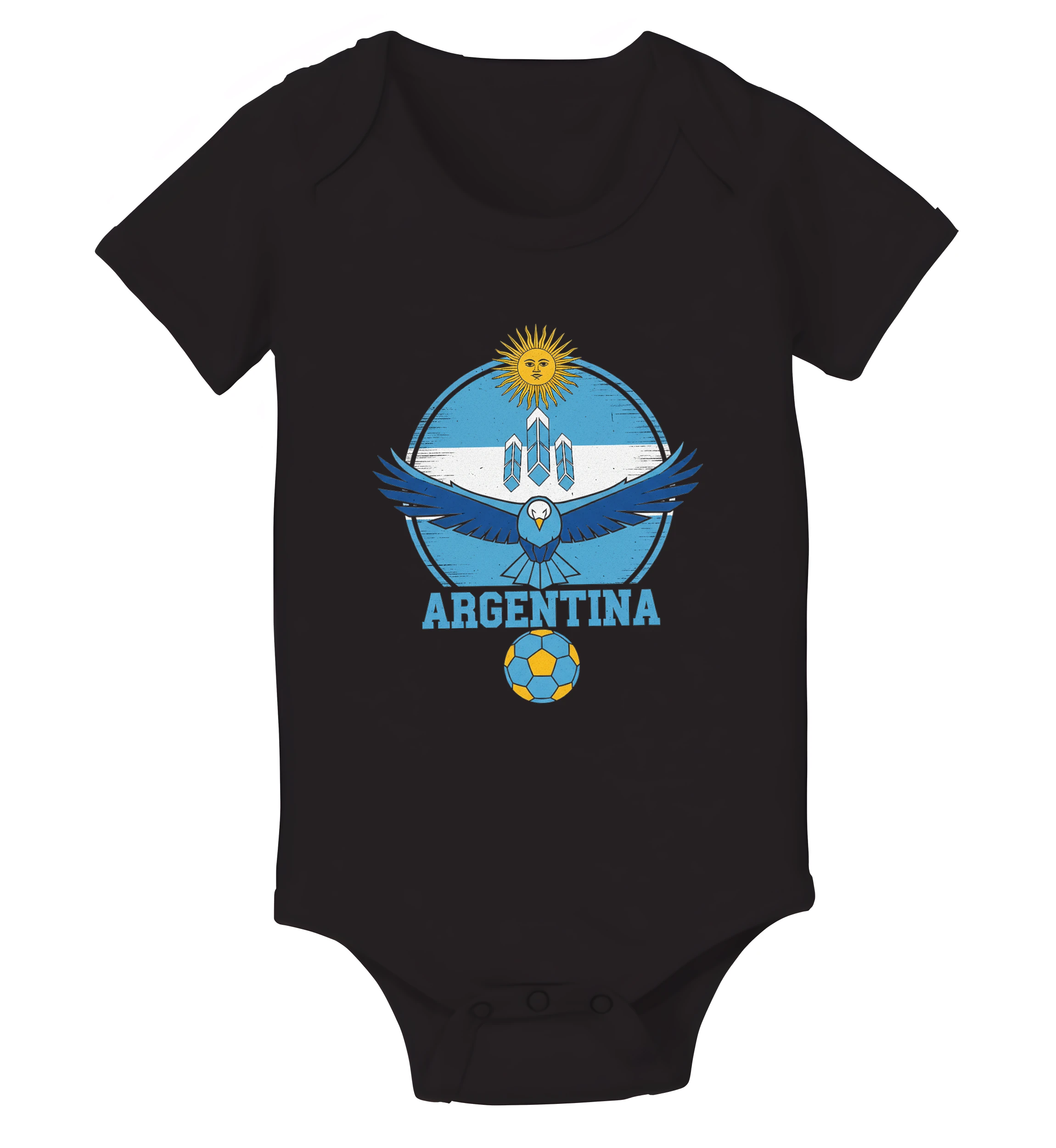 Detské body Argentína Modrý Orol Slnko Krídla A Futbalová Vášeň