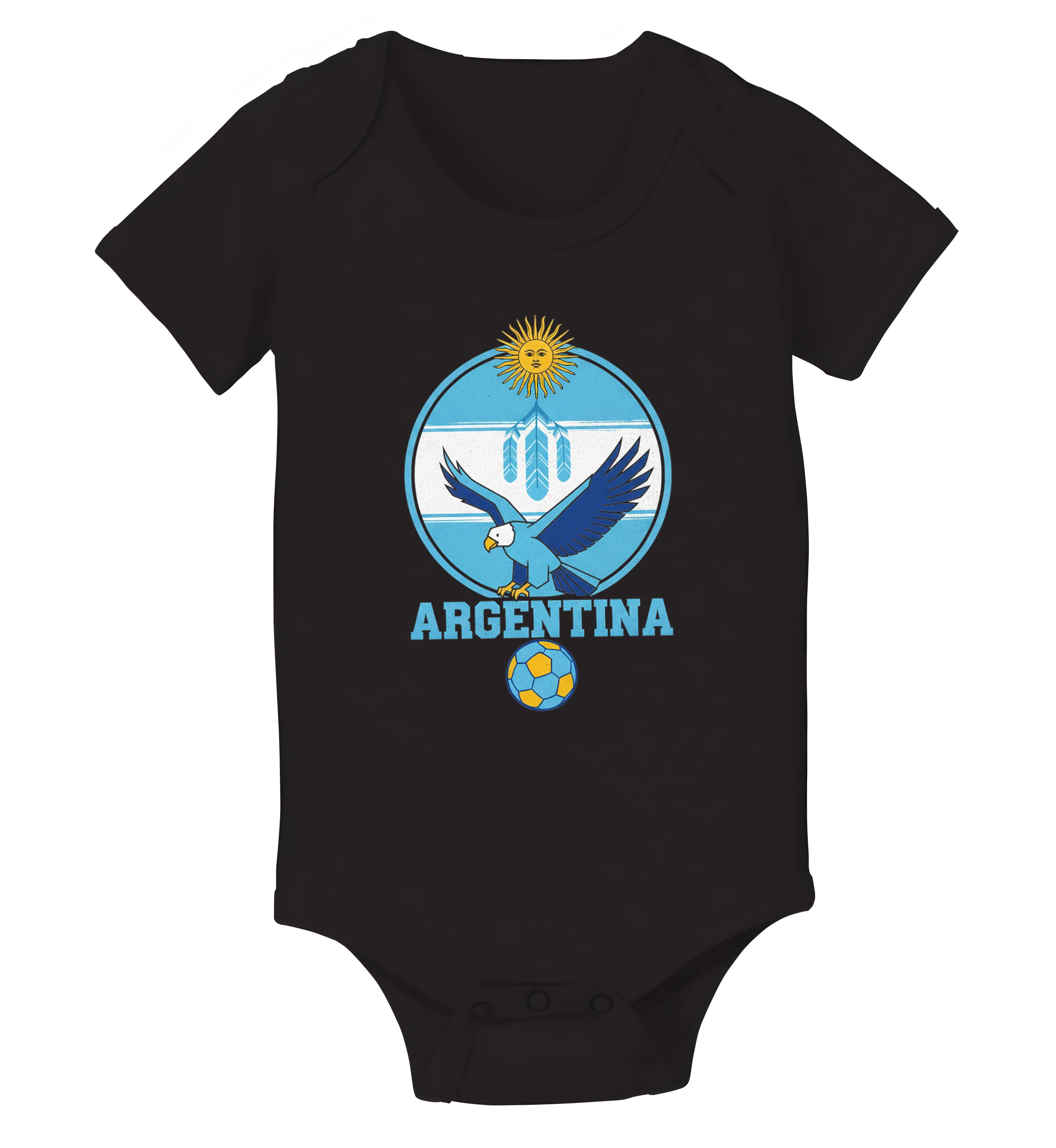 Detské body Argentína Slnečný Orol S Perím A Futbalom