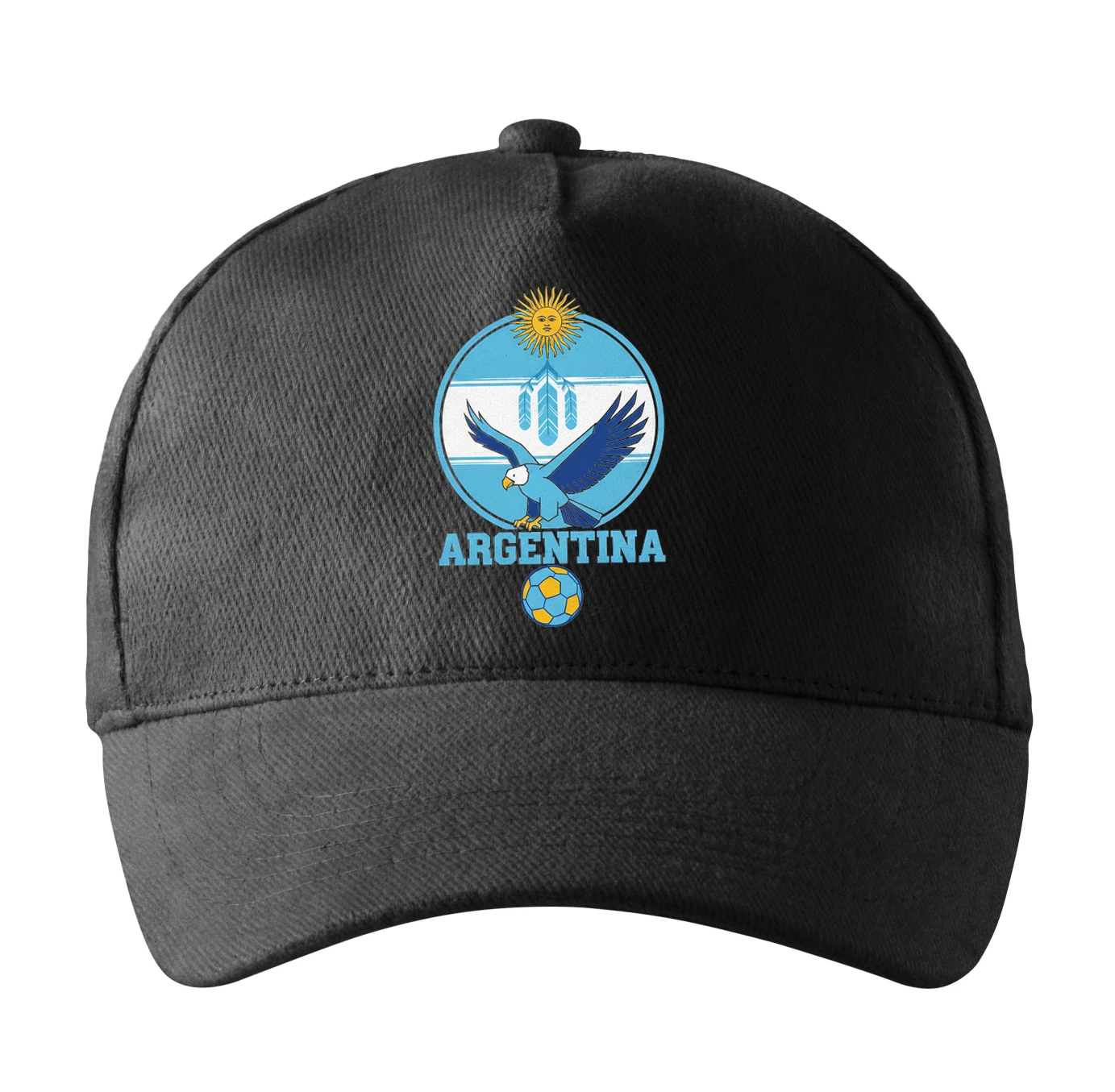 Šiltovka Argentína Slnečný Orol S Perím A Futbalom