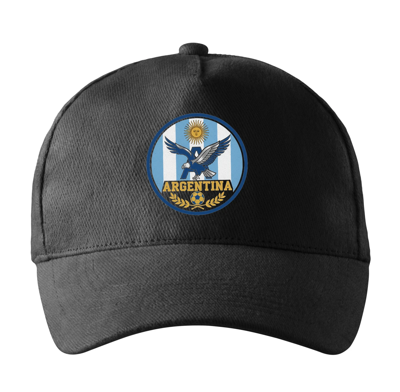 Šiltovka Argentína Orlí Štít Futbalová Sila Slnka A Víťazná Vavrínová Koruna