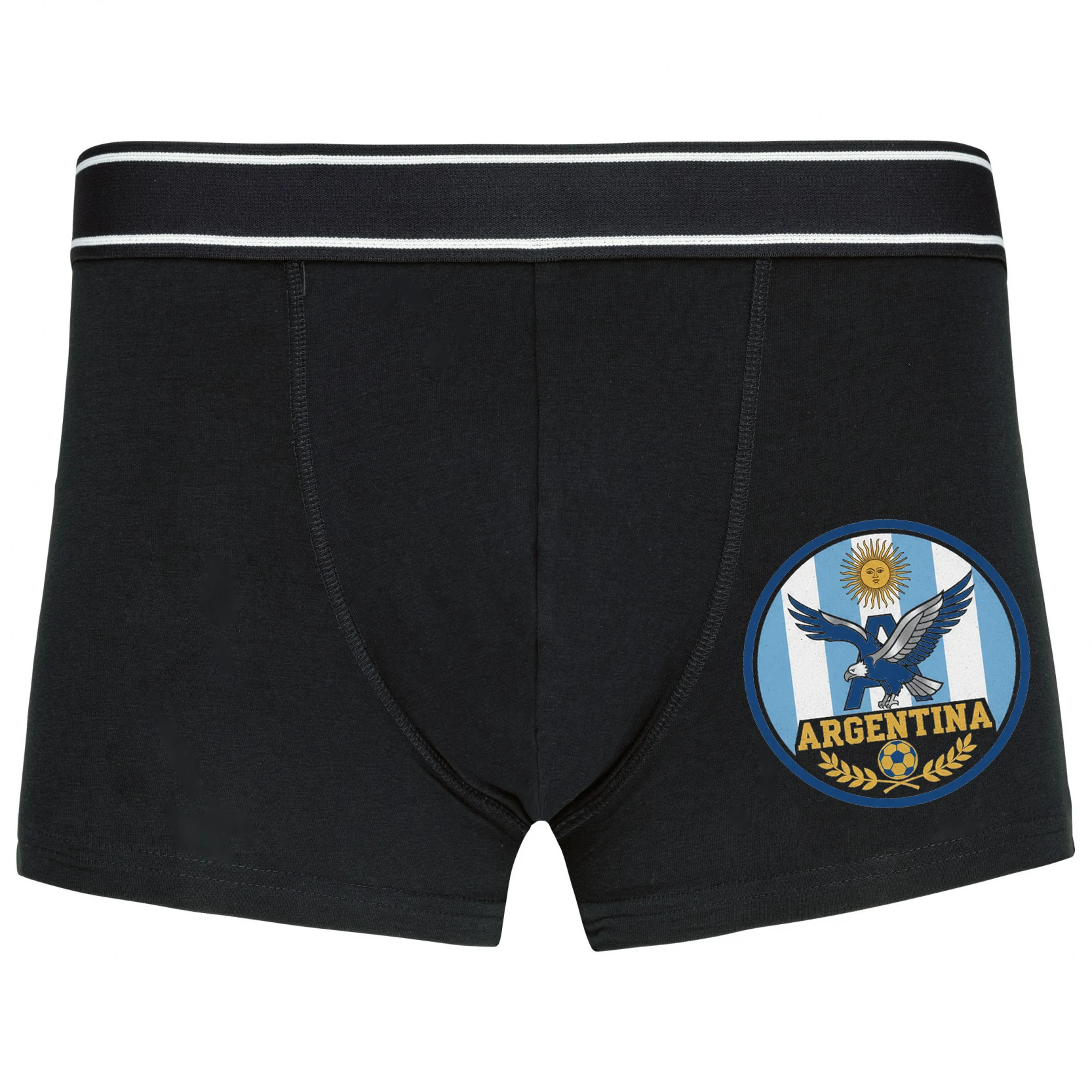 Boxerky Argentína Orlí Štít Futbalová Sila Slnka A Víťazná Vavrínová Koruna