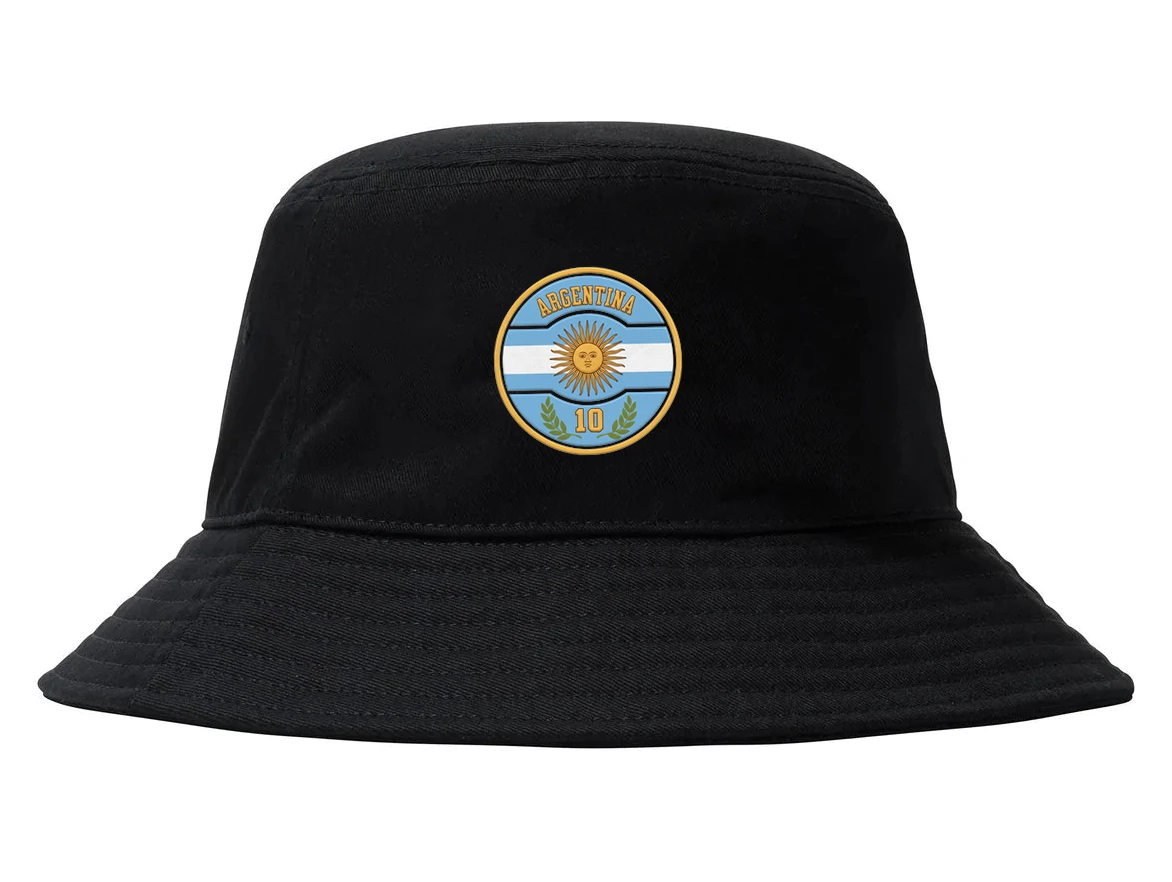 Klobúčik Argentína Slnko Mája A Emblém Desiatky Symbol Futbalovej Legendy