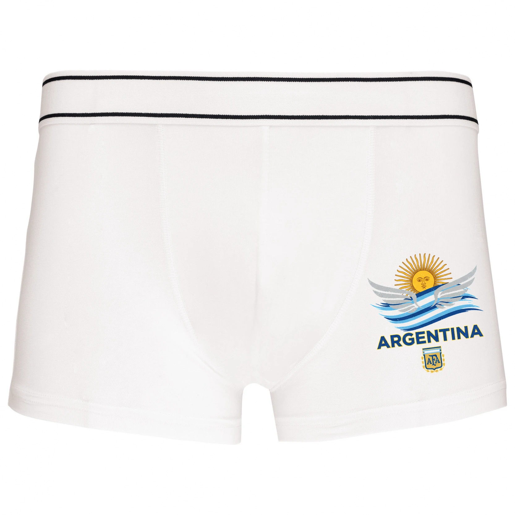 Boxerky Slnečné Krídla Argentíny Vlna Národnej Hrdosti A Afa Emblém