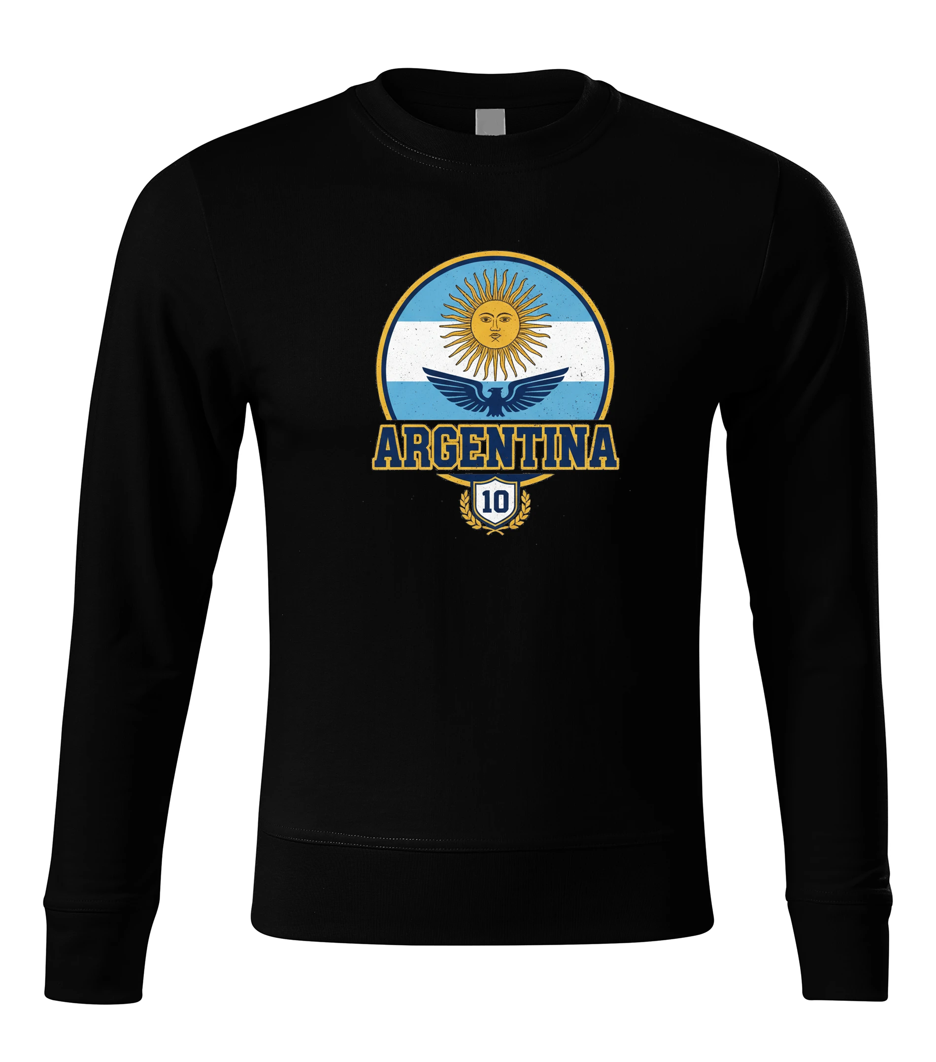 Mikina bez kapucne Argentína Slnečné Víťazstvo Orol Tradícia A Sila Číslo 10