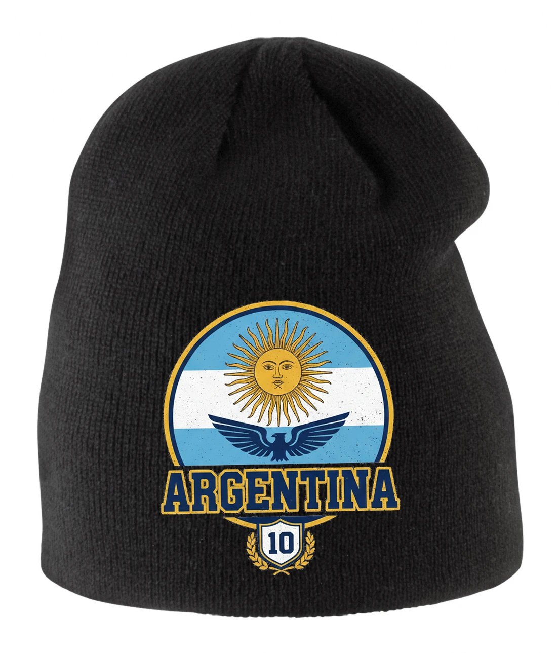 Detská zimná čiapka Argentína Slnečné Víťazstvo Orol Tradícia A Sila Číslo 10