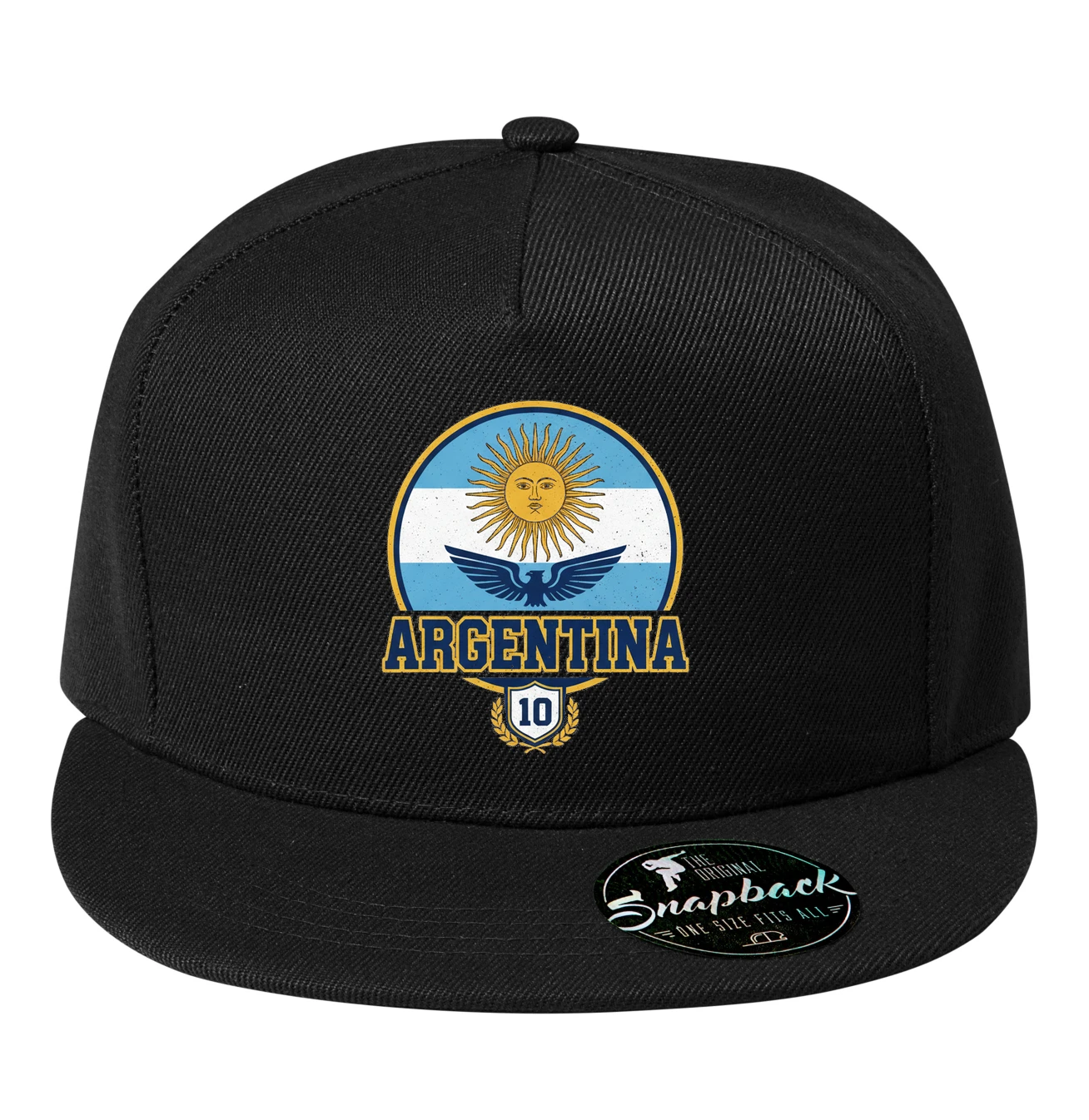 Snapback Argentína Slnečné Víťazstvo Orol Tradícia A Sila Číslo 10