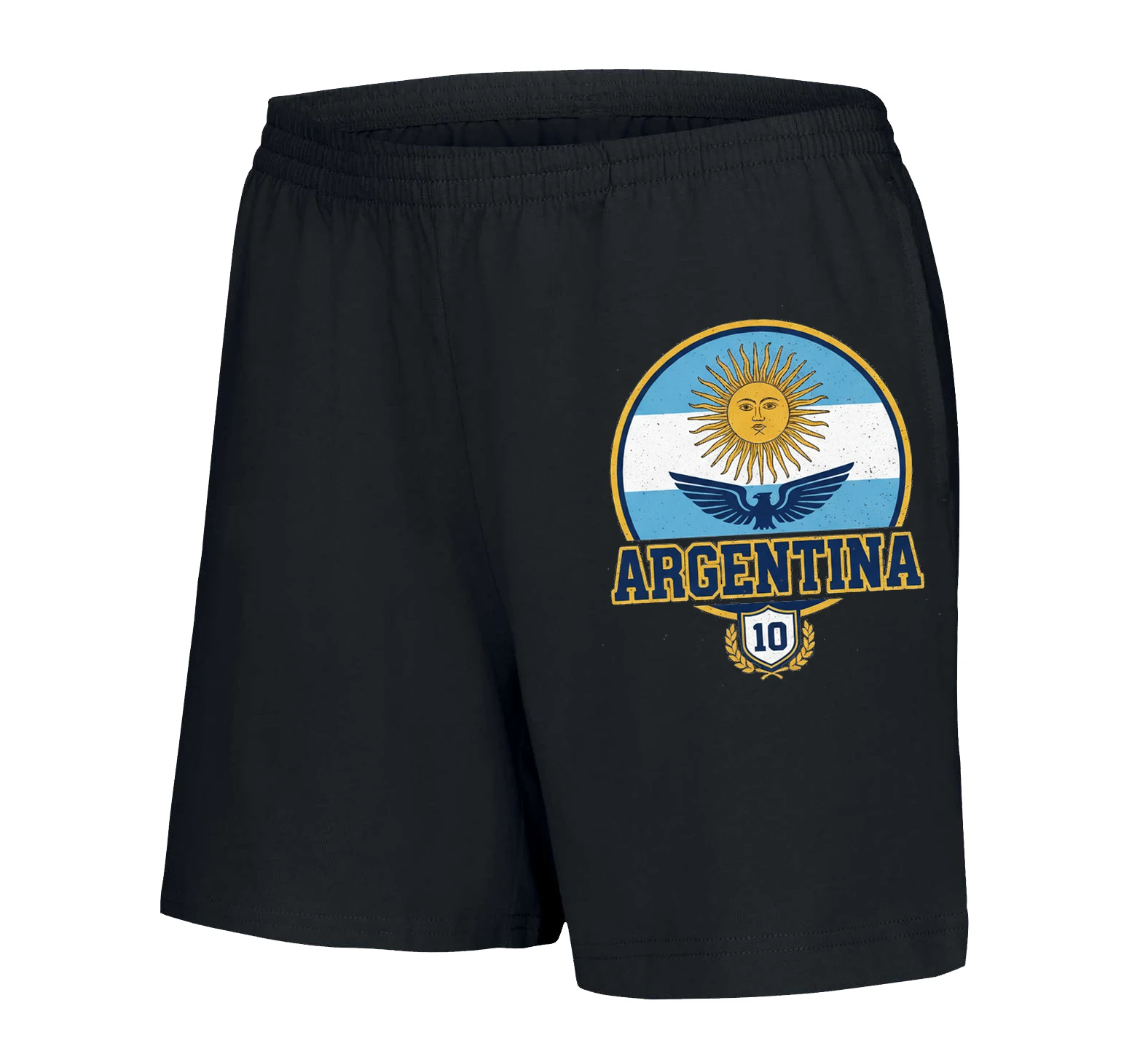 Dámske šortky Argentína Slnečné Víťazstvo Orol Tradícia A Sila Číslo 10