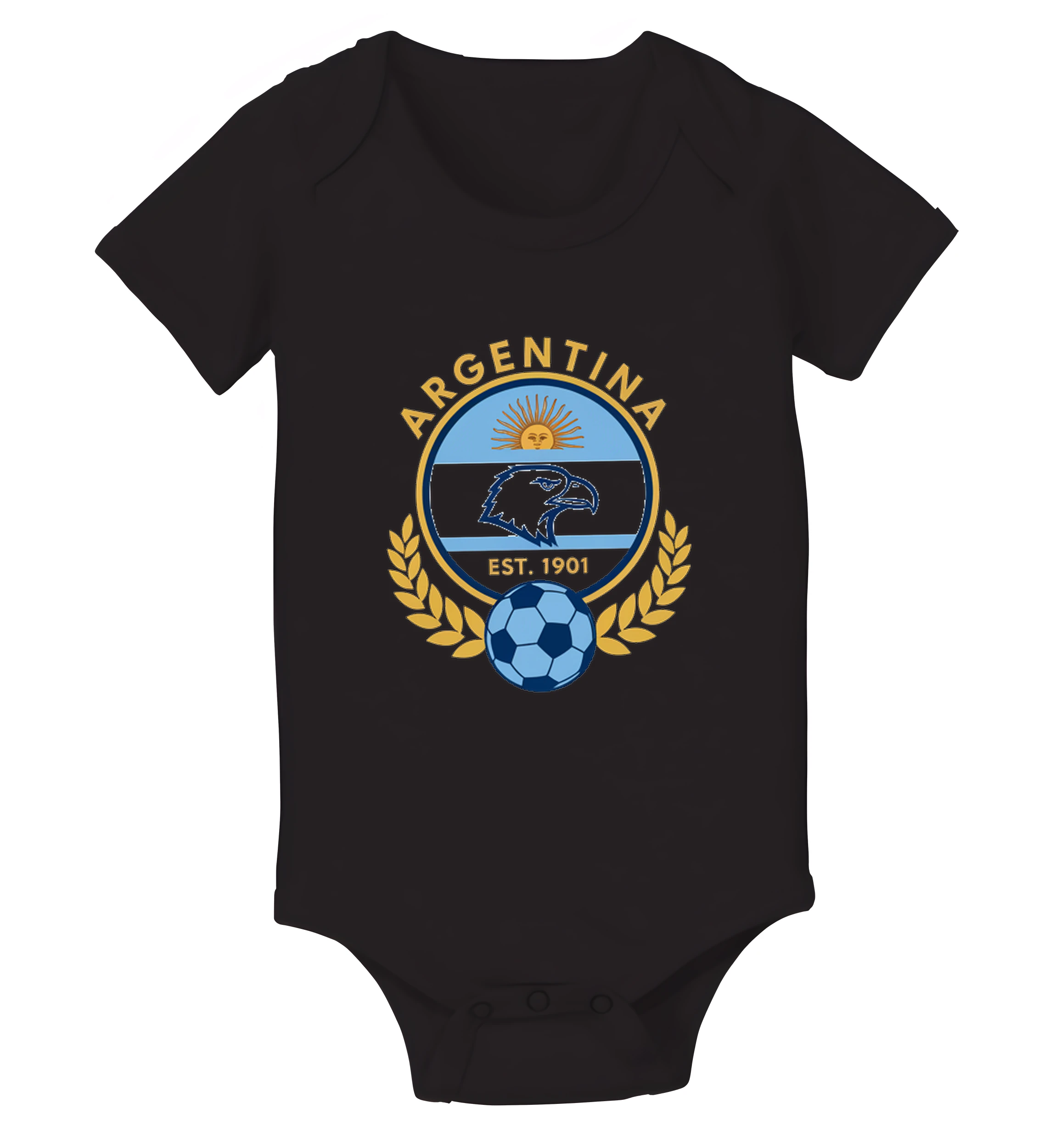 Detské body Argentína Orol A Slnko Vavrínový Futbalový Odznak Založené 1901