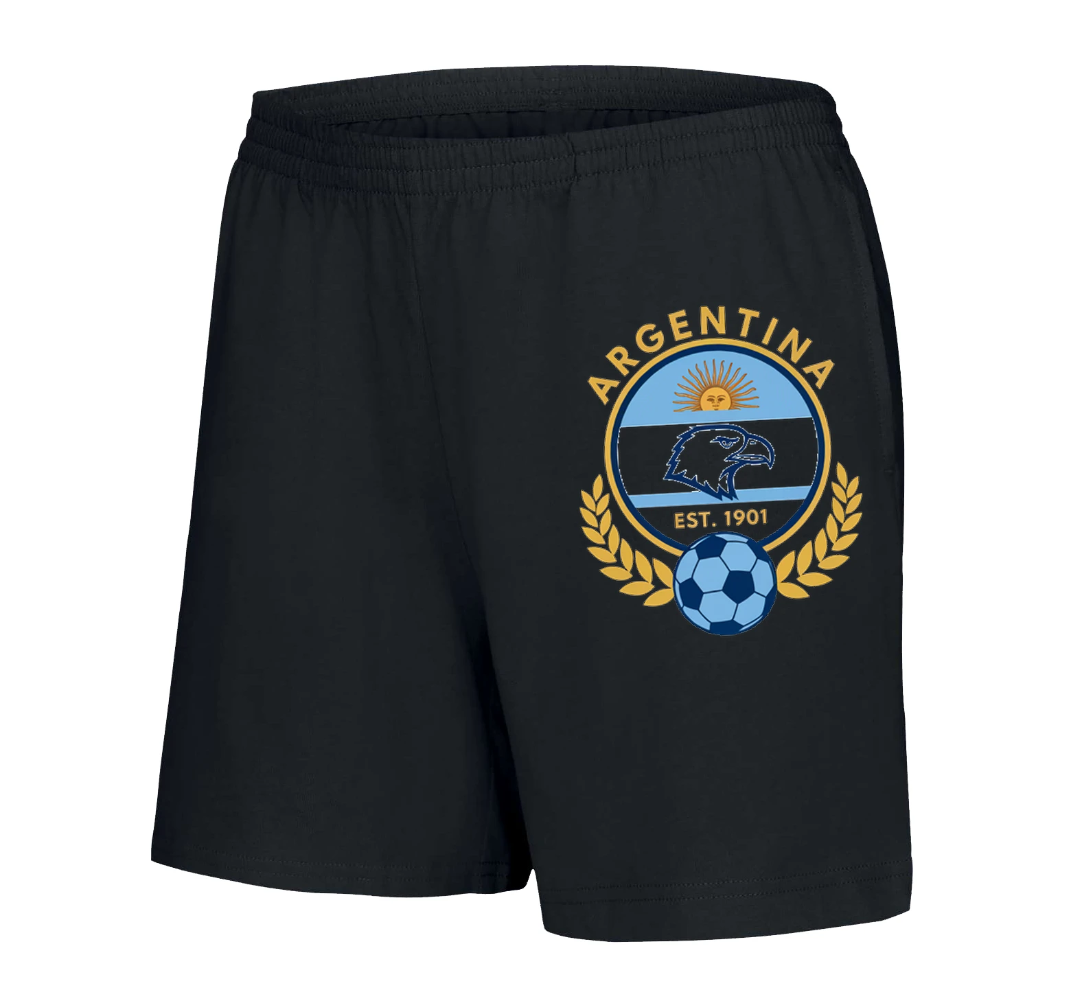 Dámske šortky Argentína Orol A Slnko Vavrínový Futbalový Odznak Založené 1901
